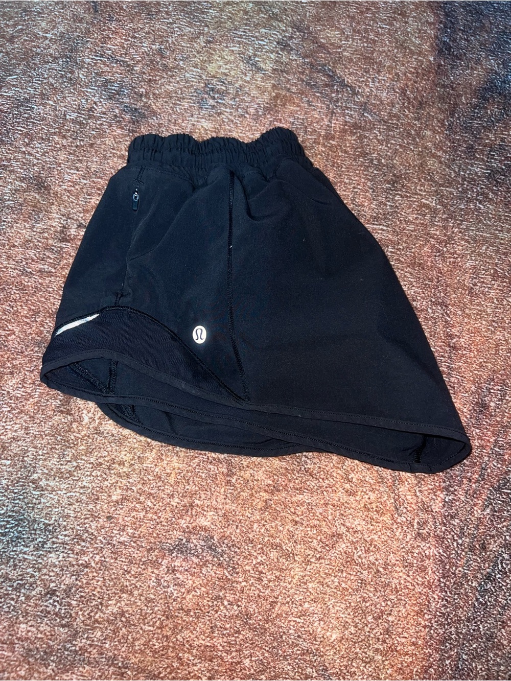 Women’s lululemon athletica hotty hot Black Athletic shorts